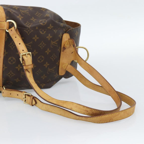 LOUIS VUITTON Monogram Montsouris MM Backpack M51136 LV Auth 188707