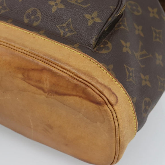 LOUIS VUITTON Monogram Montsouris MM Backpack M51136 LV Auth 188708