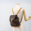 LOUIS VUITTON Monogram Montsouris MM Backpack M51136 LV Auth 188708-24