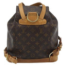 LOUIS VUITTON Monogram Montsouris MM Backpack M51136 LV Auth 188708-2
