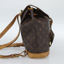 LOUIS VUITTON Monogram Montsouris MM Backpack M51136 LV Auth 188708-3