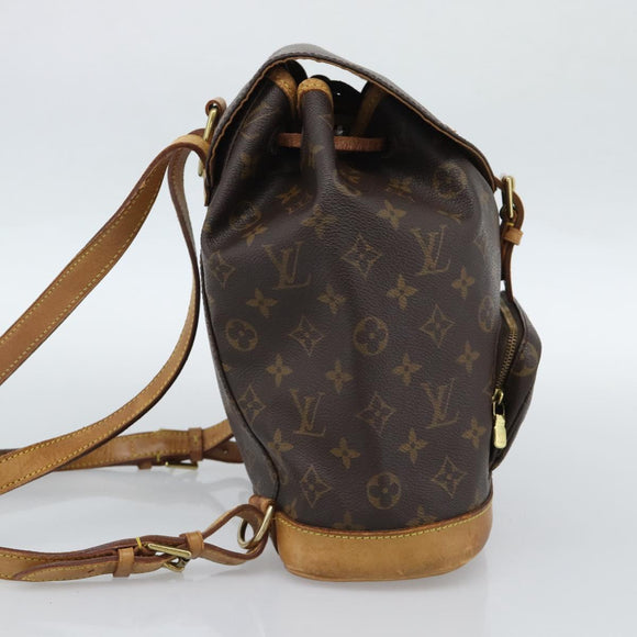 LOUIS VUITTON Monogram Montsouris MM Backpack M51136 LV Auth 188708