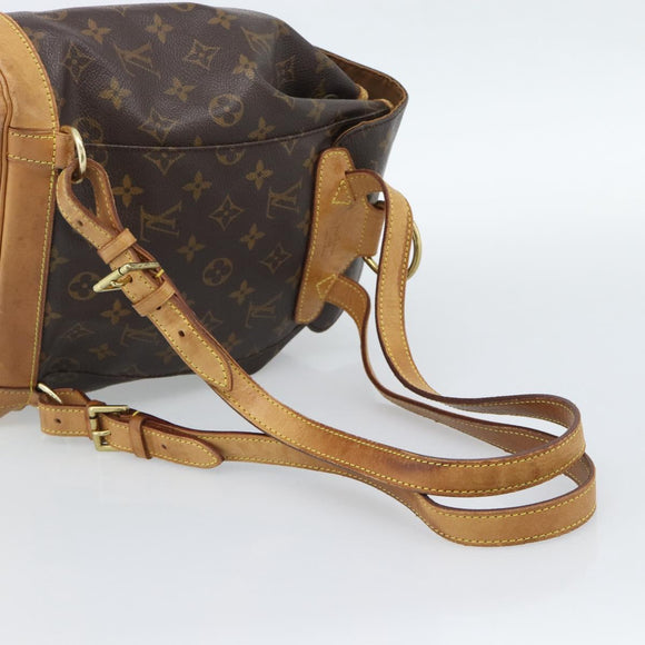 LOUIS VUITTON Monogram Montsouris MM Backpack M51136 LV Auth 188708