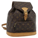 LOUIS VUITTON Monogram Montsouris MM Backpack M51136 LV Auth 188709-1
