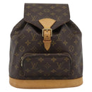 LOUIS VUITTON Monogram Montsouris MM Backpack M51136 LV Auth 188709-13