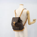 LOUIS VUITTON Monogram Montsouris MM Backpack M51136 LV Auth 188709-23