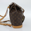 LOUIS VUITTON Monogram Montsouris MM Rugzak M51136 LV Auth 188709-3