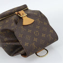 LOUIS VUITTON Monogram Montsouris MM Backpack M51136 LV Auth 188709-6