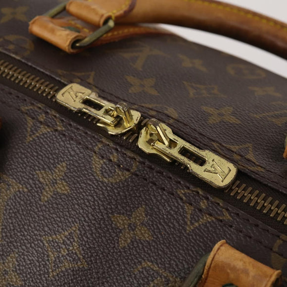 LOUIS VUITTON Monogram Keepall 50 Boston Bag M41426 LV Auth 188711