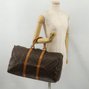LOUIS VUITTON Monogram Keepall 50 Boston Bag M41426 LV Auth 188711-22