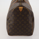 LOUIS VUITTON Monogram Keepall 50 Boston Bag M41426 LV Auth 188711-3