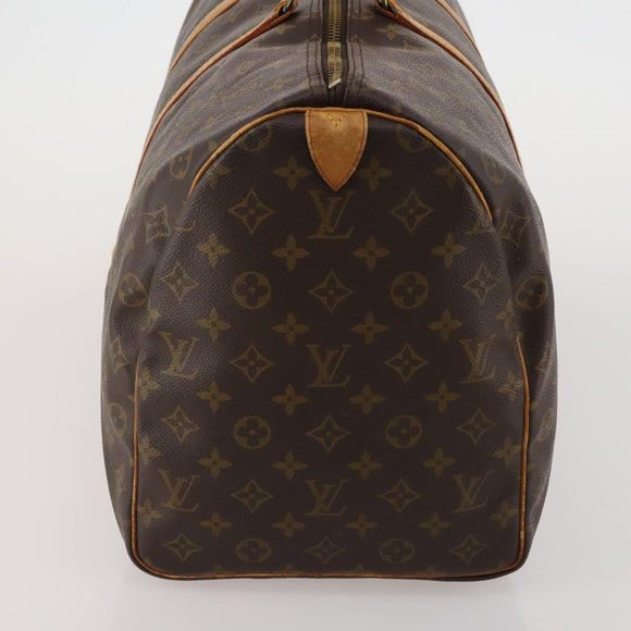 LOUIS VUITTON Monogram Keepall 50 Boston Bag M41426 LV Auth 188711