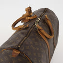 LOUIS VUITTON Monogram Keepall 50 Boston Bag M41426 LV Auth 188712-6