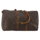 LOUIS VUITTON Monogram Keepall 50 Boston Bag M41426 LV Auth 188713-1