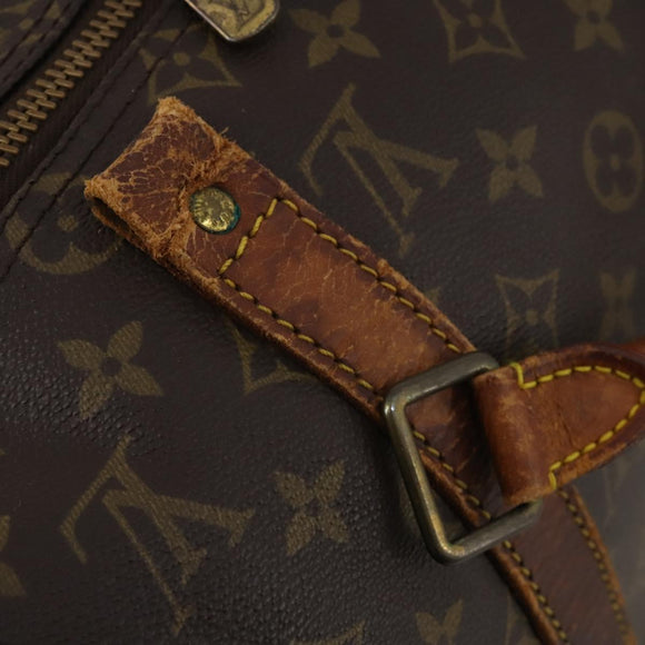 LOUIS VUITTON Monogram Keepall 50 Boston Bag M41426 LV Auth 188713