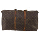 LOUIS VUITTON Monogram Keepall 50 Boston Bag M41426 LV Auth 188713-2