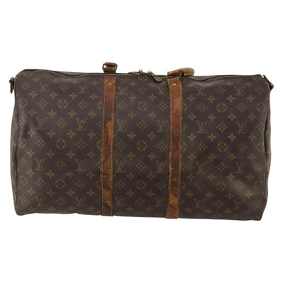 LOUIS VUITTON Monogram Keepall 50 Boston Bag M41426 LV Auth 188713 - 0