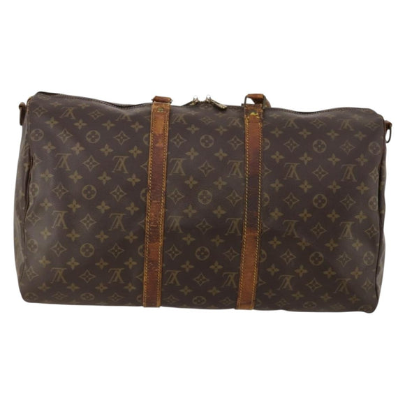 LOUIS VUITTON Monogram Keepall 50 Boston Bag M41426 LV Auth 188713