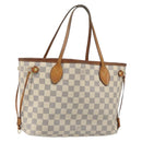 LOUIS VUITTON Damier Azur Neverfull PM Tote Bag N41362 LV Auth 188715-1