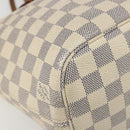 LOUIS VUITTON Damier Azur Neverfull PM Tote Bag N41362 LV Auth 188715-15