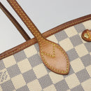 LOUIS VUITTON Damier Azur Neverfull PM Tote Bag N41362 LV Auth 188715-19