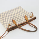 LOUIS VUITTON Damier Azur Neverfull PM Tote Bag N41362 LV Auth 188715-6
