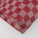 LOUIS VUITTON Damier Color Module Clutch Bag Carmine N41306 LV Auth 188716-14