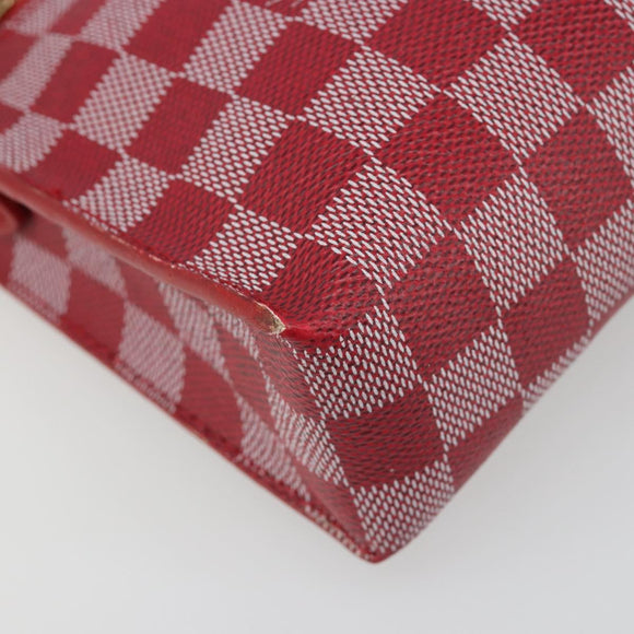 LOUIS VUITTON Damier Color Module Clutch Bag Carmine N41306 LV Auth 188716