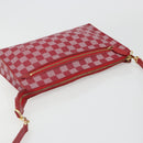 LOUIS VUITTON Damier Color Module Clutch Bag Carmine N41306 LV Auth 188716-6