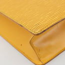 LOUIS VUITTON Epi Sac Plat Hand Bag Yellow M52079 LV Auth 188717-15