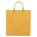 LOUIS VUITTON Epi Sac Plat Hand Bag Yellow M52079 LV Auth 188717-13