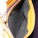 LOUIS VUITTON Epi Sac Plat Hand Bag Yellow M52079 LV Auth 188717-11