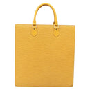 LOUIS VUITTON Epi Sac Plat Hand Bag Yellow M52079 LV Auth 188717-2