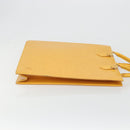LOUIS VUITTON Epi Sac Plat Hand Bag Yellow M52079 LV Auth 188717-3