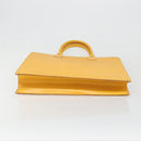 LOUIS VUITTON Epi Sac Plat Hand Bag Yellow M52079 LV Auth 188717-5