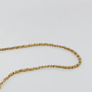CHANEL Matelasse Chain Shoulder Bag Leather Beige Gold CC Auth 188722-14