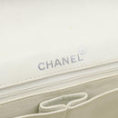 CHANEL Matelasse Chain Shoulder Bag Canvas Pink Silver CC Auth 188723V-19