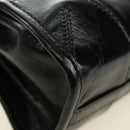 PRADA Bonnie Mini Hand Bag Leather 2way Black Gold Auth 188724SM-18