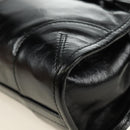 PRADA Bonnie Mini Hand Bag Leather 2way Black Gold Auth 188724SM-21