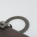 Salvatore Ferragamo Gancini Hand Bag Leather Gray Auth 188730A-8