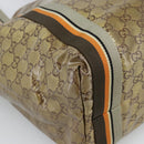 GUCCI GG Crystal Tote Bag Coated Canvas Beige 189669 Auth 188731-15