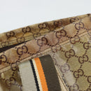 GUCCI GG Crystal Tote Bag Coated Canvas Beige 189669 Auth 188731-9