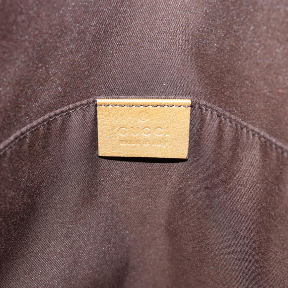 GUCCI GG Crystal Tote Bag Coated Canvas Beige 189669 Auth 188731