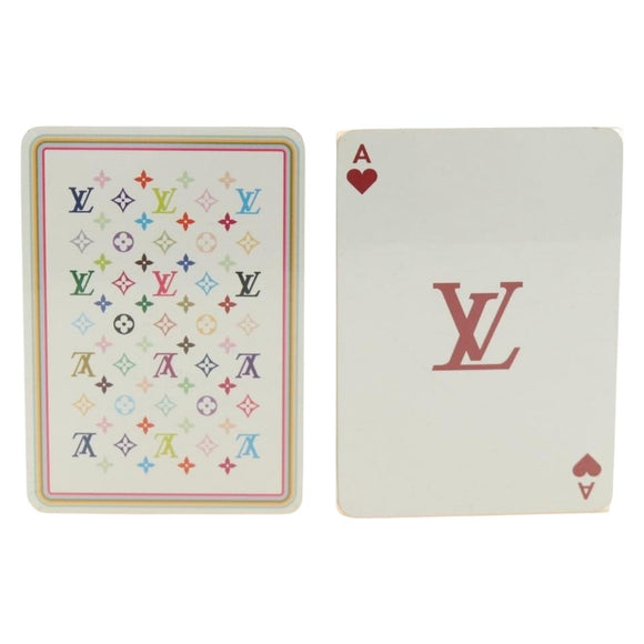 LOUIS VUITTON Playing Cards Paper Multicolor LV Auth 188733SAM