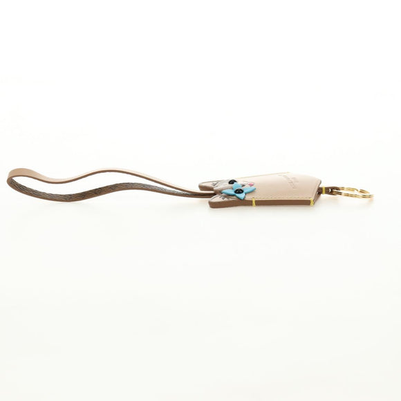 LOUIS VUITTON Monogram Reverse Bag Charm LV Dog Bag Charm M02323 LV Auth 188734M