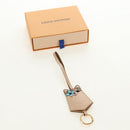 LOUIS VUITTON Monogram Reverse Bag Charm LV Dog Bag Charm M02323 LV Auth 188734M-12