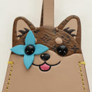 LOUIS VUITTON Monogram Reverse Bag Charm LV Dog Bag Charm M02323 LV Auth 188734M-4