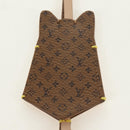 LOUIS VUITTON Monogram Reverse Bag Charm LV Dog Bag Charm M02323 LV Auth 188734M-8