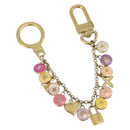 LOUIS VUITTON Porte Cles Chainne Pastille Key Holder metal M65386 Auth 188737-1