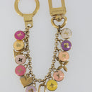 LOUIS VUITTON Porte Cles Chainne Pastille Key Holder metal M65386 Auth 188737-4